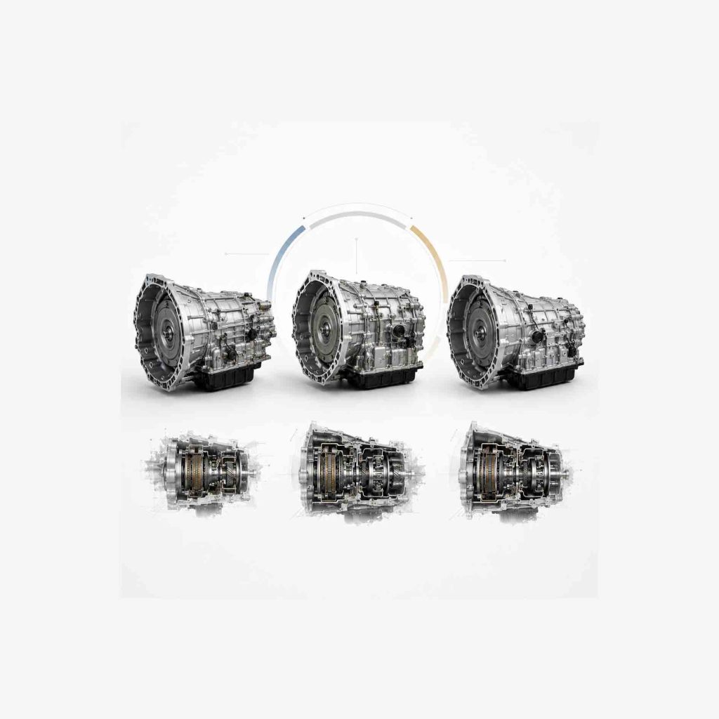 A6MF1, A6MF2 & A6LF2 transmission comparison