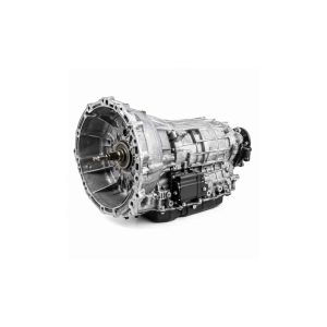 ZF 6HP 6-speed automatic transmission gearbox on white background