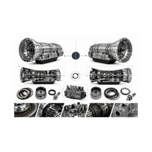 ZF 6HP19 and 6HP21 automatic transmissions side by side showing technical differences and interchangeable components